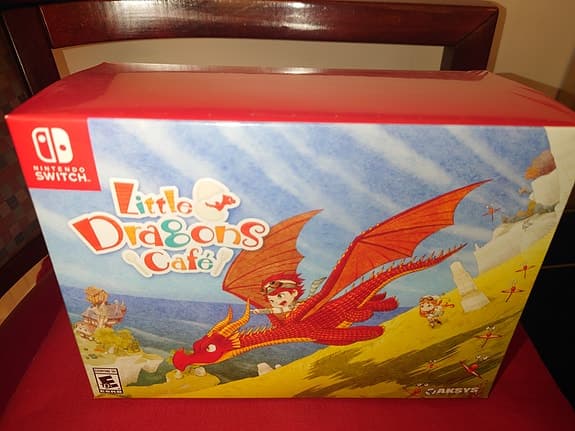 Limited Edition Little Dragons Café Nintendo Switch