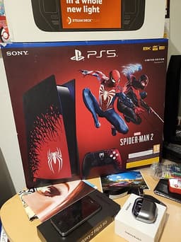 Sony Playstation 5 Spider-Man 2 Special Edition Spelkonso 1 års garanti l