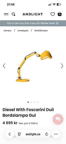 Foscarini Duii bordslampa