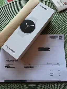 Samsung Galaxy Watch8 44mm 4G Silver – Helt ny och oöppnad!