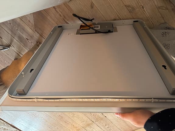 Spegel med LED-belysning