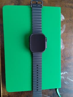 Apple Watch Ultra 2 49 mm - Black Titanium/Black Ocean Band