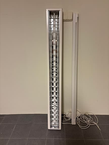 Lysrörsarmaturer, lampor