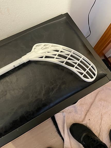 Unihoc Slim Carboskin Innebandyklubba vit