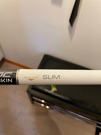 Unihoc Slim Carboskin Innebandyklubba vit