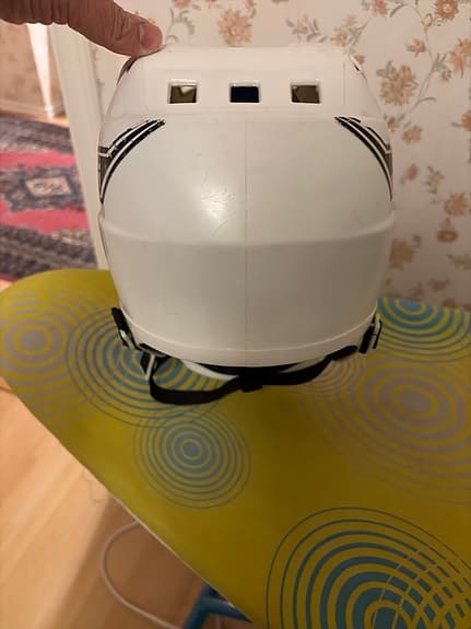 Jofa Ishockeyhjälm med galler vit