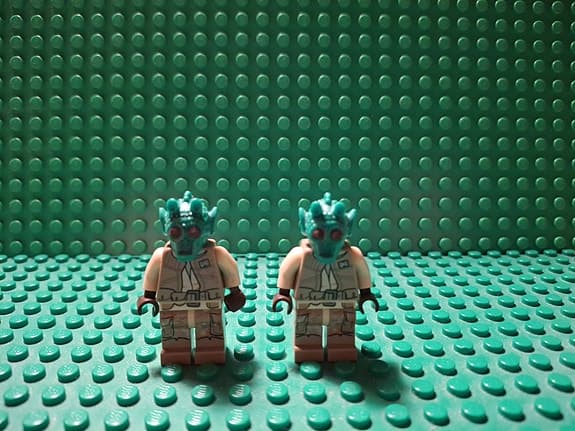 2st. LEGO figur Star Wars Rodian Alliance Fighter Battlefront: sw0687 2016