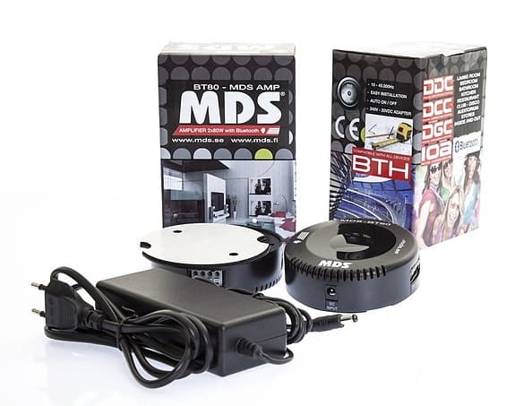 MDS förstärkare med Bluetooth, 2*80 wrms