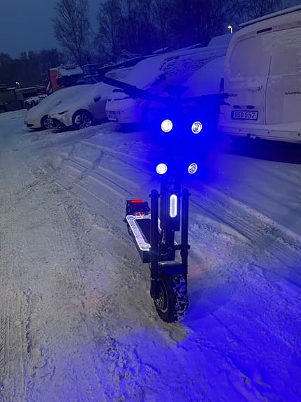 10000w Offroad Elscooter X14 72v 60ah