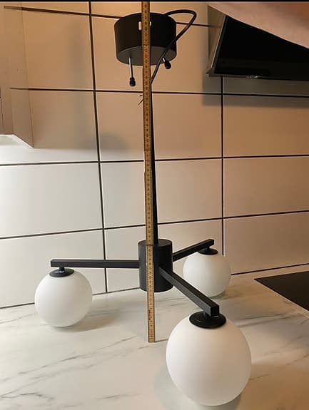 Enkel stilren taklampa