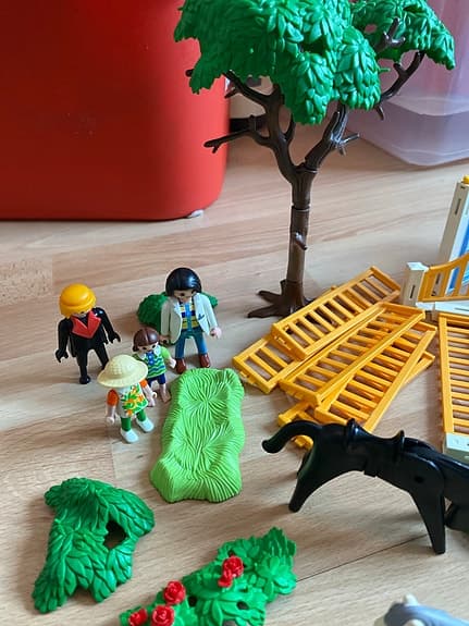 Playmobil Bondgård Lekset med djur och figurer