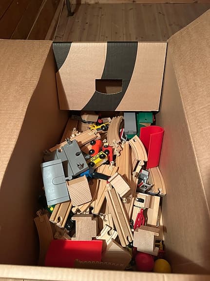 Brio och en del Ikea!