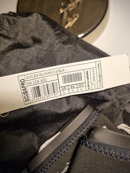 Dykhandskar – Scubapro G-Flex