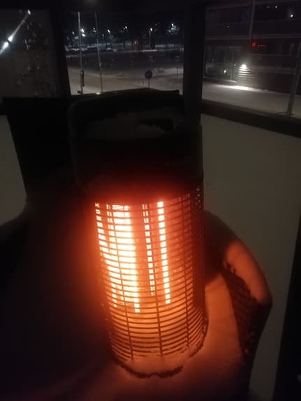 Portabel infravärme