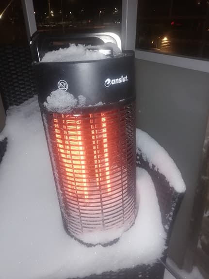 Portabel infravärme