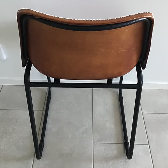 Läder Stol Giron replik av Kare design