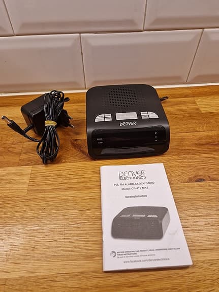 Klockradio - Väckarklocka - Denver