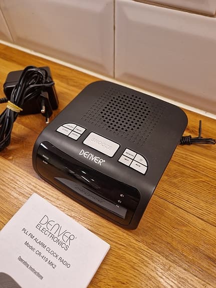 Klockradio - Väckarklocka - Denver