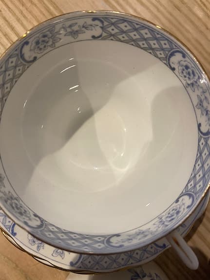 Tekoppar porslin Tuscan fine English