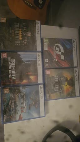 Ps5 med 5st spel
