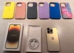 Apple iPhone 14 Pro 128 GB + flera skal