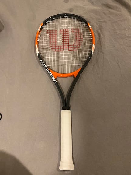Wilson Pro Staff Tennistränare med Dunlop Club tennisbollar
