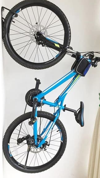 5 st nya cykelhängare med skruv och plugg