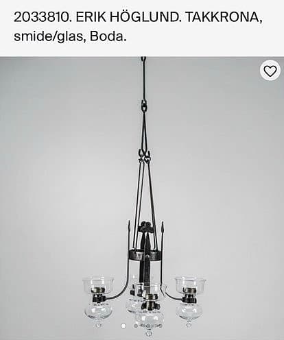 Takkrona från Erik Höglund