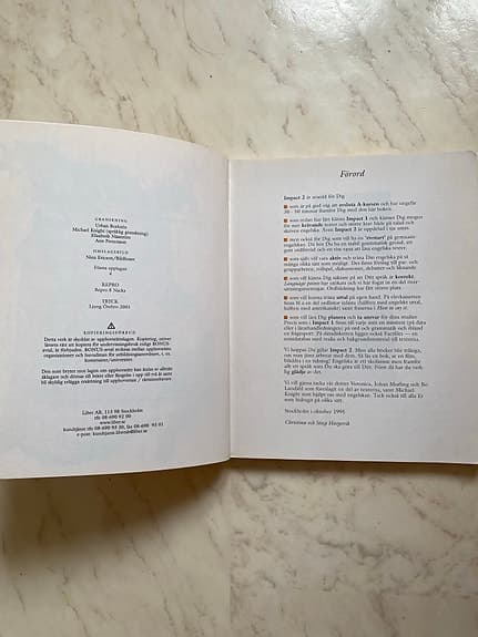 Almqvist & Wiksell Impact 2 Språk - engelska.