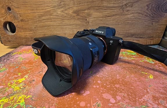 Sony A7 lV med Objektiv Sigma 24-70 f2,8 DG DN Art
