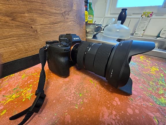 Sony A7 lV med Objektiv Sigma 24-70 f2,8 DG DN Art