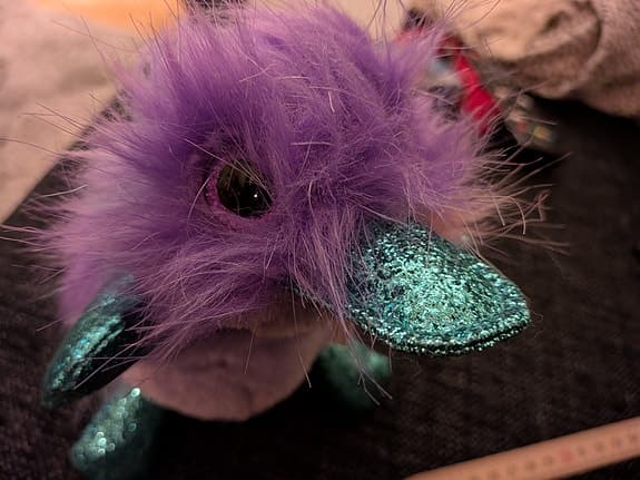 Gosedjur - näbbdjur/platipus TY beanie boos
