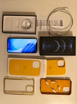 Apple iPhone 12 PRO MAX 256GB stillahavsblå från 2021