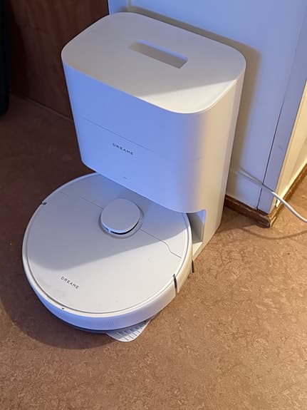 Dreame D10 Plus Gen2 robotdammsugare + automatisk tömningsstation —