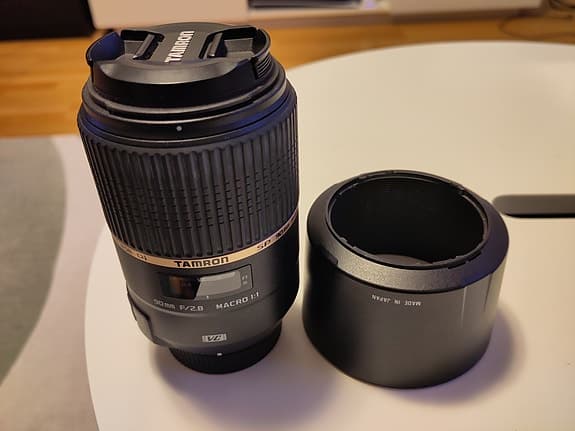 Kameraobjektiv - Tamron SP 90 mm F/2.8 1:1 MACRO Di VC USD, Nikon, modell F004