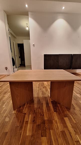 Soffbord i äkta trä (ek)