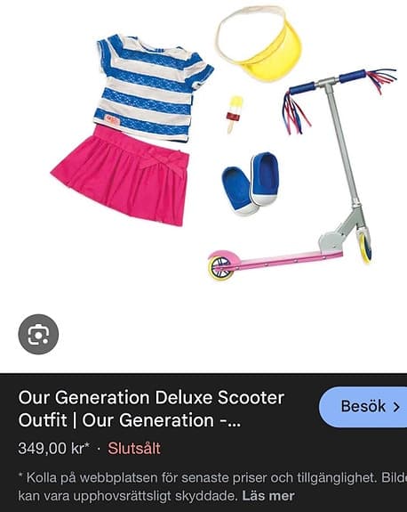 Our generation scooter set