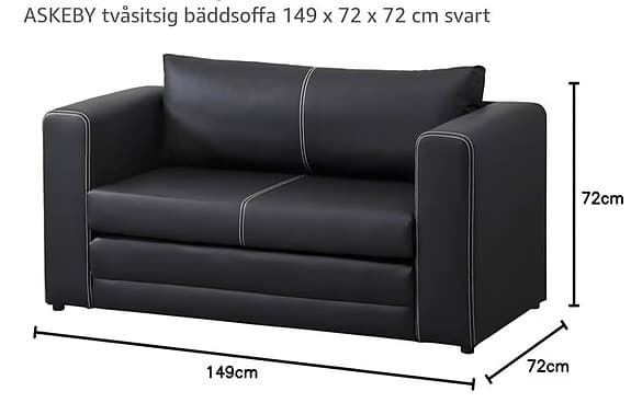Askeby bäddsoffa