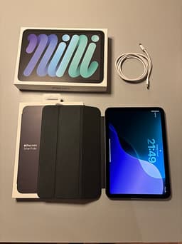 Ny Apple iPad Mini 128 GB + Smart Folio