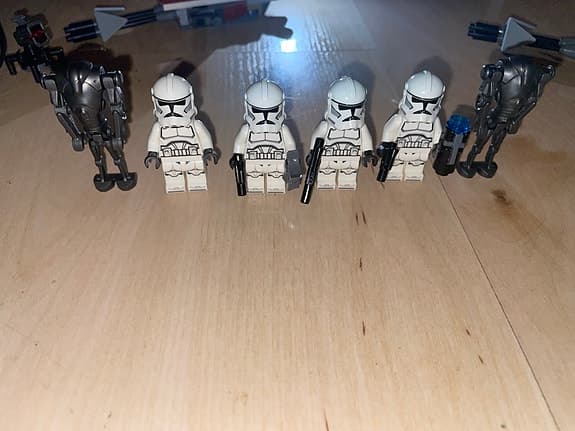 LEGO Star Wars minifigurer och fordon