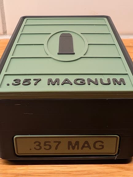 Ammunitionslåda 357 Magnum fältskytte