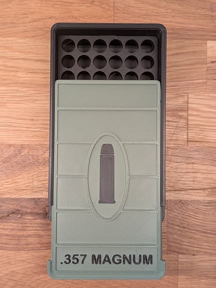 Ammunitionslåda 357 Magnum fältskytte