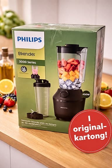 Philips Blender 3000 Series – begagnad, mycket bra skick (som ny)