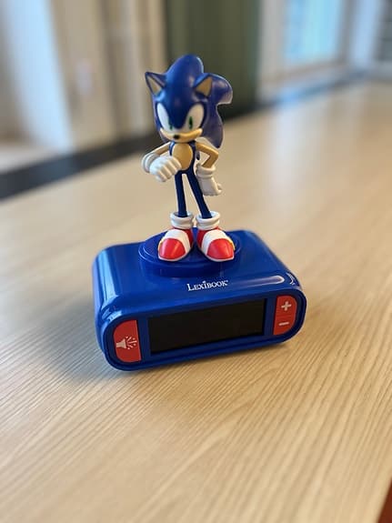 Lexibook Sonic väckarklocka Ny oanvänd
