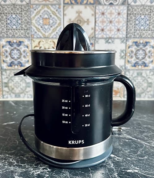 Krups FSD3 elektrisk Citruspress svart