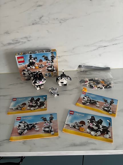 LEGO Creator nr 31021 2st katt, råtta Hund