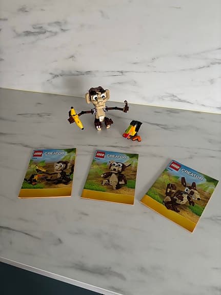 LEGO Creator nr 31019 Apa och Tukan byggsats
