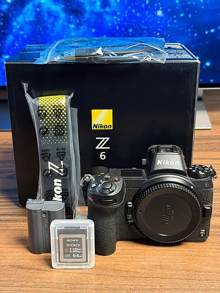 Nikon Z6 i toppskick – Endast studioanvänd + 64GB XQD