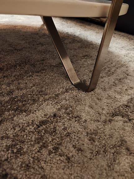 IKEA soffbord runt vitt med hylla