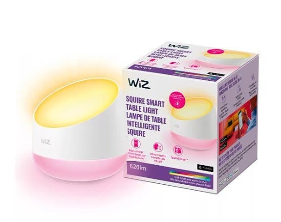 Wiz Squire Smart Table Light WiZ Squire LED-bordslampa, RGBW, bärbar